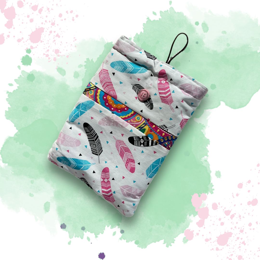 Funda Literaria Grande Hojas