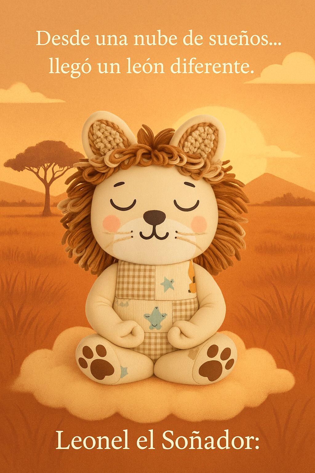León Tierno juguete de apego